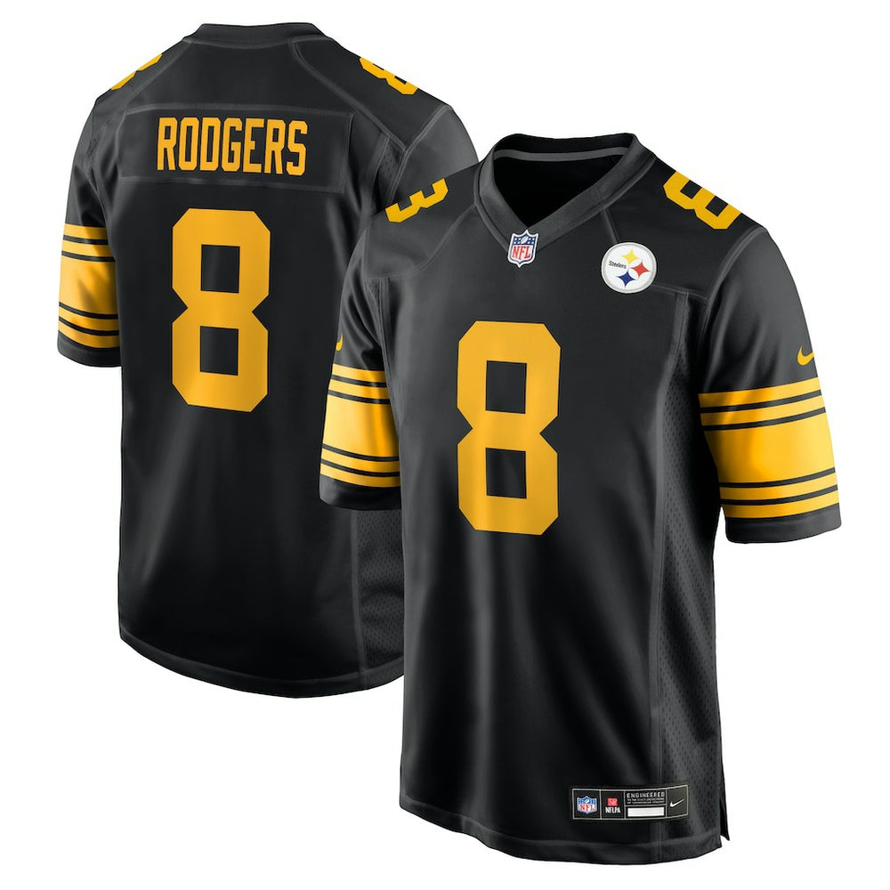Pittsburgh Steelers Nike Aaron Rodgers Alternate Game Jersey