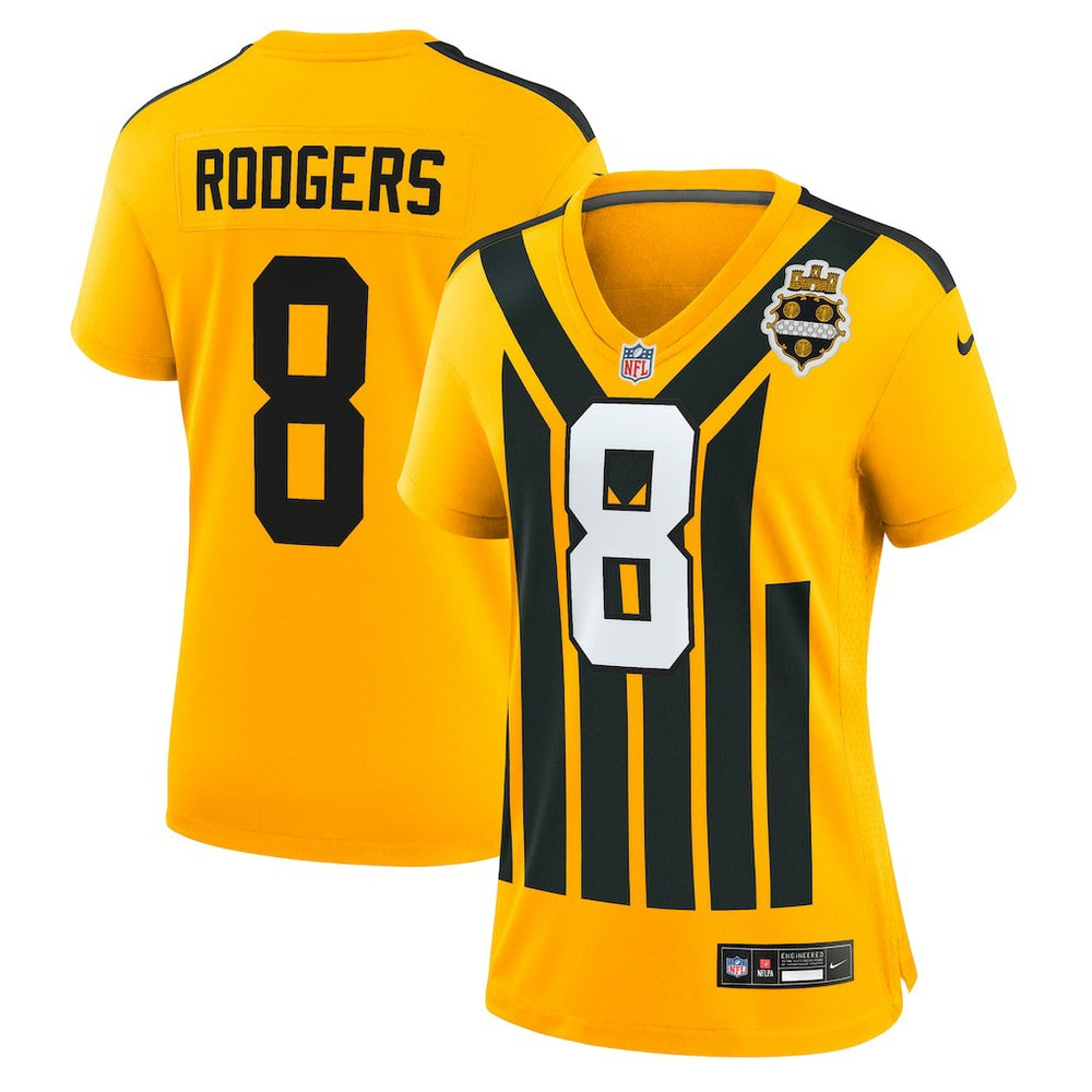 Pittsburgh Steelers Nike Aaron Rodgers Women's Alternate 1933 Throwback Game Jersey