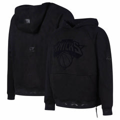 New York Knicks Protege Eco-Friendly Functional Suede Fashion Tonal Hoodie Discount