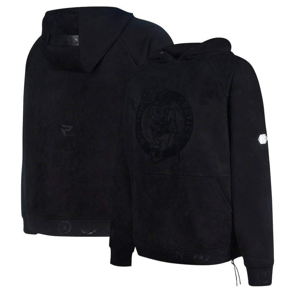 Boston Celtics Protege Eco-Friendly Functional Suede Fashion Tonal Hoodie Online