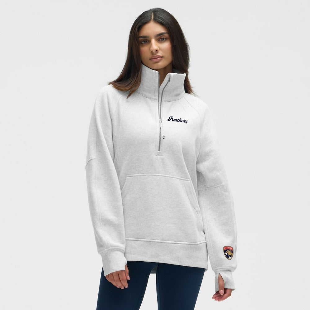 Florida Panthers lululemon Women's Long Scuba Oversized Half-Zip Funnel Neck For Sale