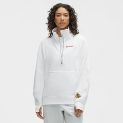 Chicago Blackhawks lululemon Women's Long Scuba Oversized Half-Zip Funnel Neck Discount