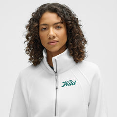 Minnesota Wild lululemon Women's Long Scuba Oversized Half-Zip Funnel Neck For Sale