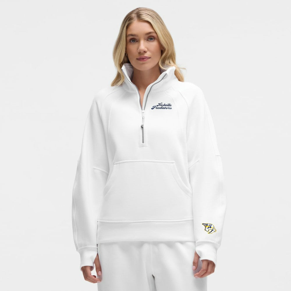 Nashville Predators lululemon Women's Long Scuba Oversized Half-Zip Funnel Neck Online