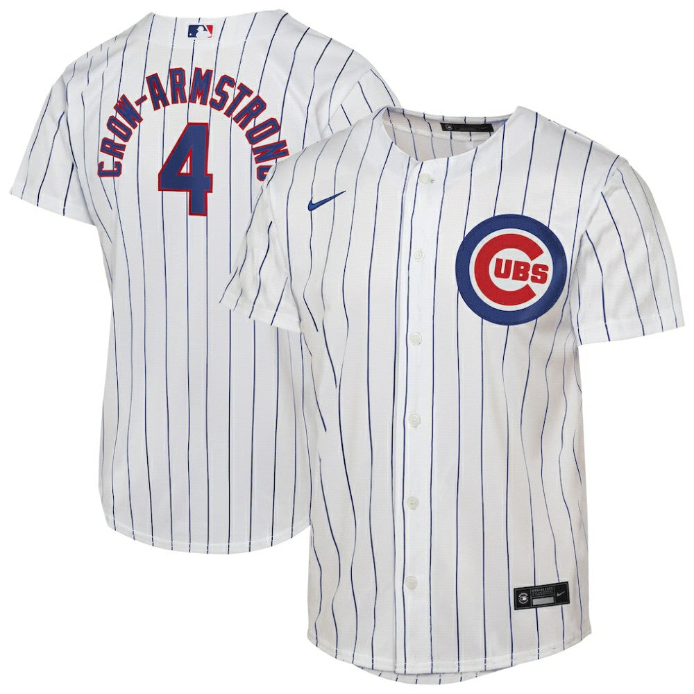 Pete Crow-Armstrong Chicago Cubs Nike Youth Home Replica Player Jersey | MLB Online
