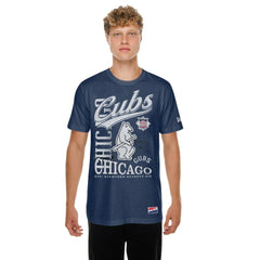 Chicago Cubs New Era Oversized Throwback Distressed T-Shirt | MLB Sale