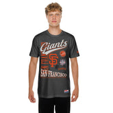 San Francisco Giants New Era Oversized Throwback Distressed T-Shirt | MLB For sale