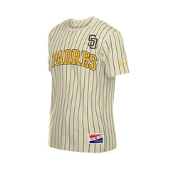 San Diego Padres New Era Throwback Meshback Pinstripe T-Shirt | MLB For sale