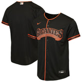 San Francisco Giants Youth Alternate Replica Jersey - Black