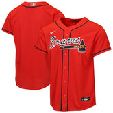 Atlanta Braves Nike Youth Alternate Replica Jersey | MLB Shop