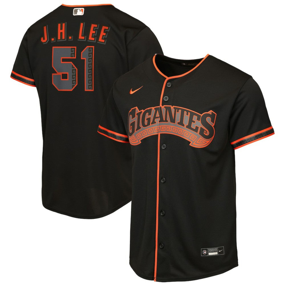 Jung Hoo Lee San Francisco Giants Nike Youth Alternate 2 Replica Jersey | MLB US