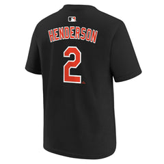 Gunnar Henderson Baltimore Orioles Nike Youth Name & Number T-Shirt | MLB Sale