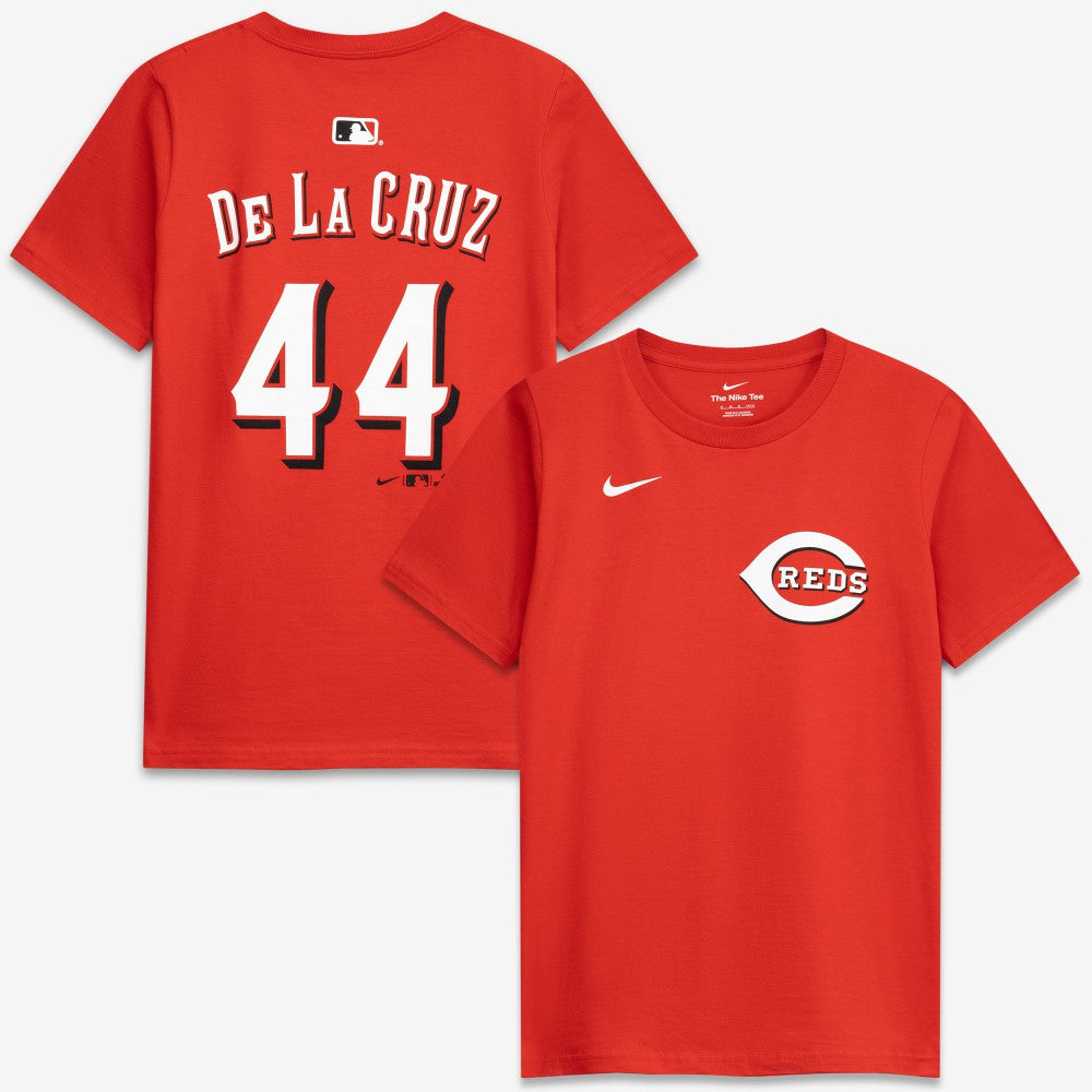 Elly De La Cruz Cincinnati Reds Nike Youth Name & Number T-Shirt | MLB Outlet