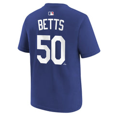 Mookie Betts Los Angeles Dodgers Nike Youth Name & Number T-Shirt | MLB On Sale