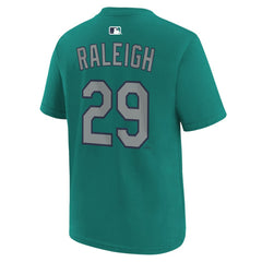 Cal Raleigh Seattle Mariners Nike Youth Name & Number T-Shirt | MLB For sale
