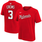 Dylan Crews Washington Nationals Nike Youth Name & Number T-Shirt | MLB Online