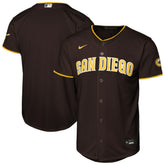 San Diego Padres Youth Home Stadium Jersey - Brown