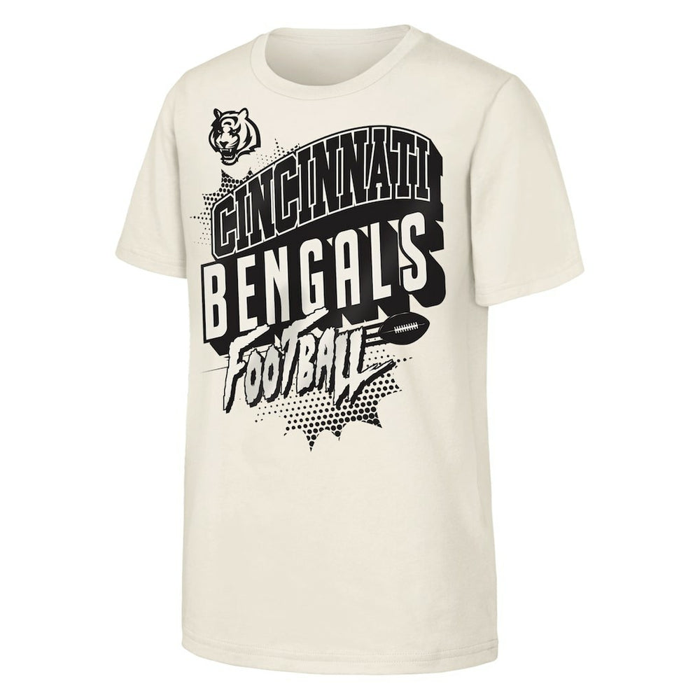 Cincinnati Bengals Outerstuff Youth Action Comic T-Shirt