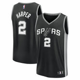 Dylan Harper San Antonio Spurs 2025 NBA Draft First Round Pick Fast Break Replica Jersey New