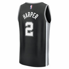 Dylan Harper San Antonio Spurs 2025 NBA Draft First Round Pick Fast Break Replica Jersey New