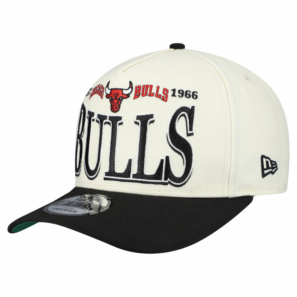 Chicago Bulls Stretched 2-Tone A-Frame 9FIFTY Adjustable Hat On Sale