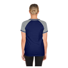 Los Angeles Dodgers New Era Women's Gameday V-Neck T-Shirt | MLB Discount