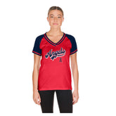 Los Angeles Angels New Era Women's Gameday V-Neck T-Shirt | MLB US