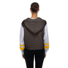 San Diego Padres New Era Women's Boxy Lace-Up Hoodie | MLB Online