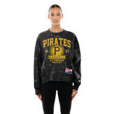Pittsburgh Pirates New Era Women's Throwback Oversized Boxy Sweatshirt | MLB New