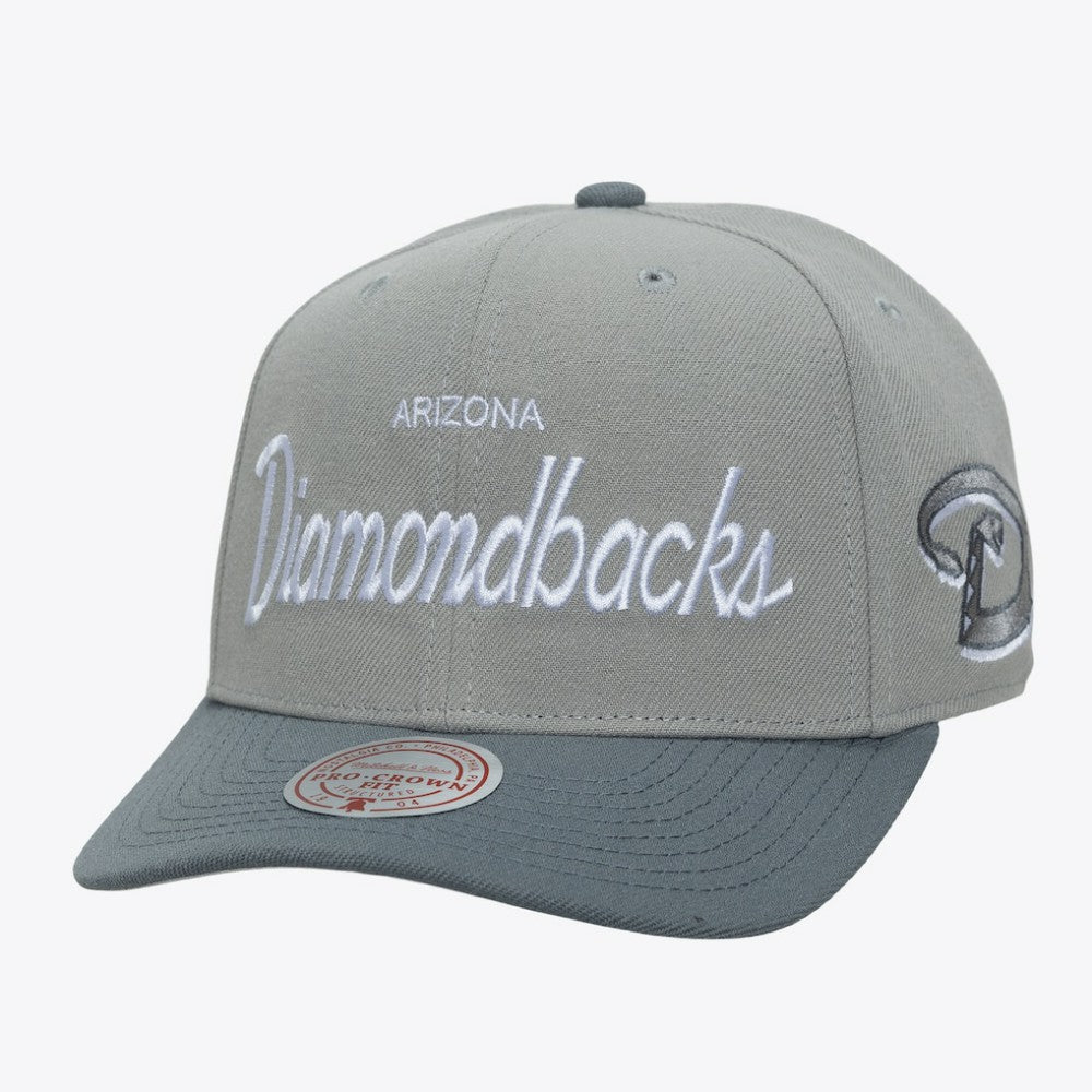 Arizona Diamondbacks Mitchell & Ness Cooperstown Thunderstorm Head Coach Pro-Crown Adjustable Hat | MLB Near me