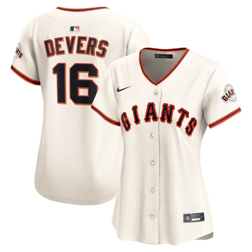 Rafael Devers San Francisco Giants Nike Women's Home Limited Player Jersey | MLB Outlet