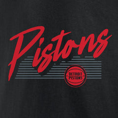 Detroit Pistons Color Block Slant Quick Strike T-Shirt sale Online