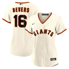 Rafael Devers San Francisco Giants Nike Women's Home Replica Jersey | MLB On Sale