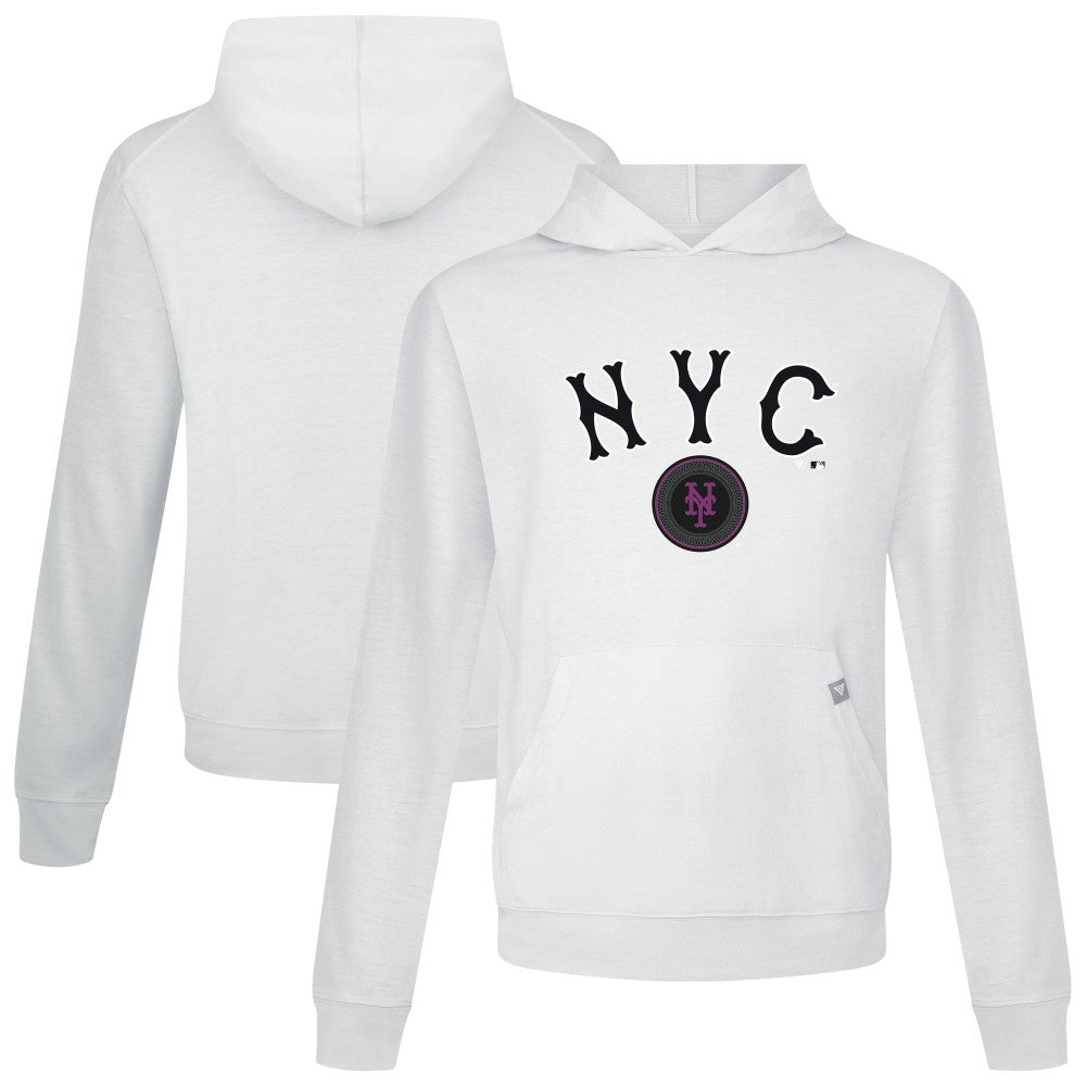 New York Mets Levelwear City Connect Relay Back Splash Pullover Hoodie | MLB US