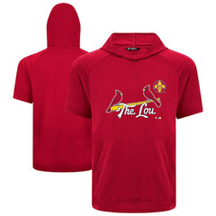 St. Louis Cardinals Levelwear City Connect Phase Core Logo Pullover Hoodie T-Shirt | MLB US
