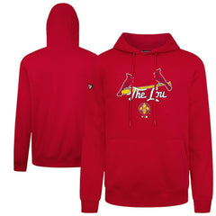 St. Louis Cardinals Levelwear City Connect Podium Back Splash Pullover Hoodie | MLB Discount