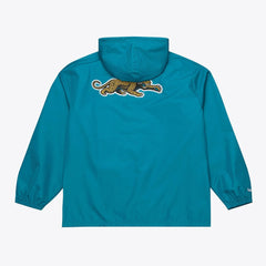 Jacksonville Jaguars Mitchell & Ness Coaches Full-Snap Hooded Windbreaker Jacket