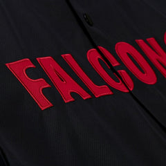 Atlanta Falcons Mitchell & Ness Coaches Full-Snap Hooded Windbreaker Jacket