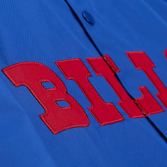 Buffalo Bills Mitchell & Ness Coaches Full-Snap Hooded Windbreaker Jacket