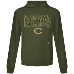 Cincinnati Reds Levelwear Relay Protect Pullover Hoodie | MLB Sale
