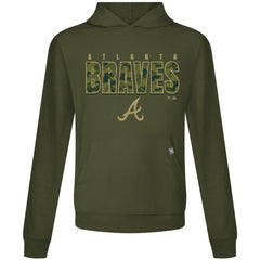 Atlanta Braves Levelwear Relay Protect Pullover Hoodie | MLB Outlet