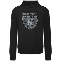 New York Mets Levelwear Mandate Buckler Tri-Blend Pullover Hoodie | MLB New