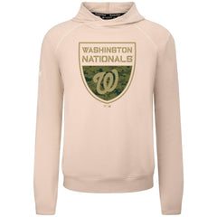 Washington Nationals Levelwear Mandate Buckler Tri-Blend Pullover Hoodie | MLB For sale