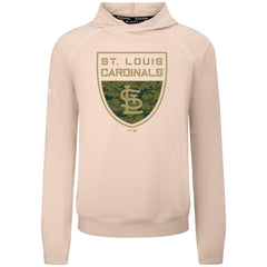 St. Louis Cardinals Levelwear Mandate Buckler Tri-Blend Pullover Hoodie | MLB Sale