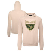 New York Yankees Levelwear Mandate Buckler Tri-Blend Pullover Hoodie | MLB US