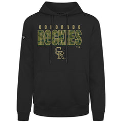 Colorado Rockies Levelwear Podium Protect Pullover Hoodie | MLB Outlet