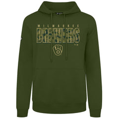 Milwaukee Brewers Levelwear Podium Protect Pullover Hoodie | MLB Online