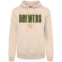 Milwaukee Brewers Levelwear Podium Protect Pullover Hoodie | MLB Shop