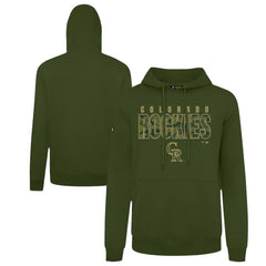Colorado Rockies Levelwear Podium Protect Pullover Hoodie | MLB On Sale
