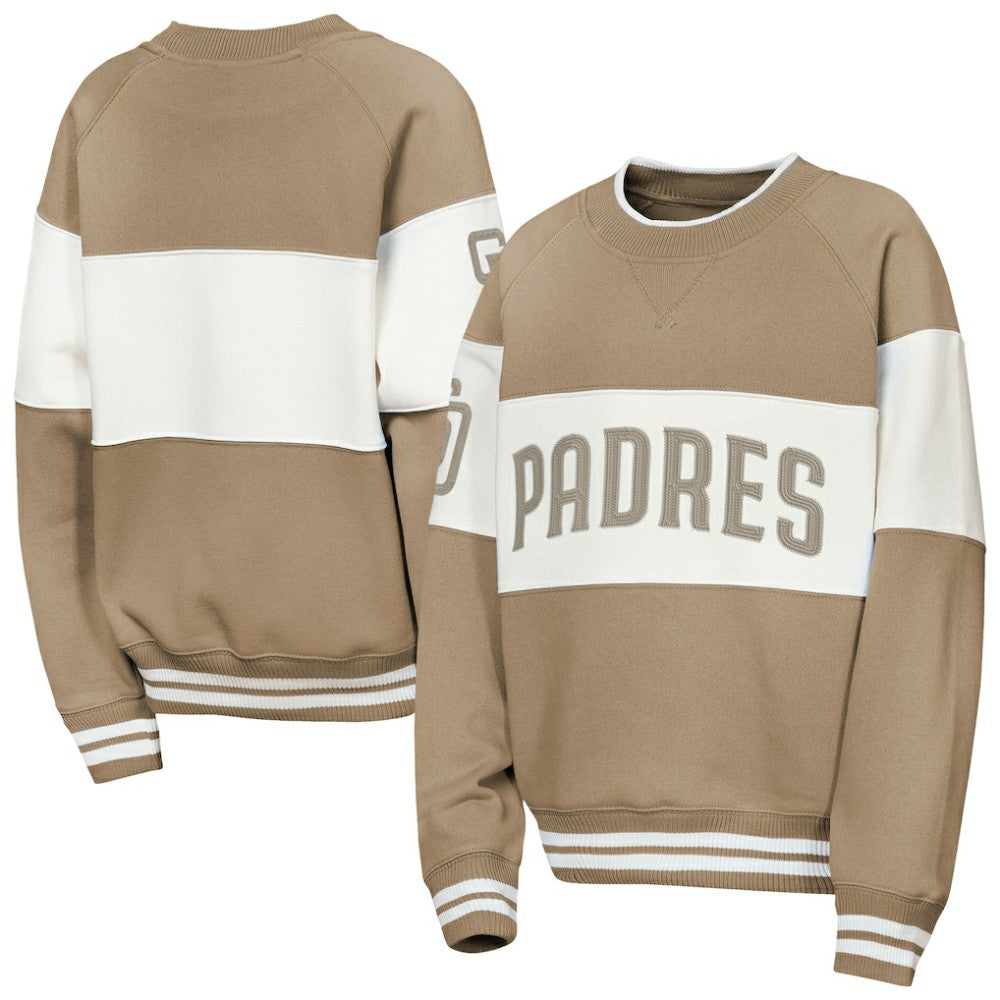 San Diego Padres Outerstuff Youth Ultimate Pastels On Base Sweatshirt | MLB Sale